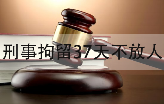刑事拘留37天